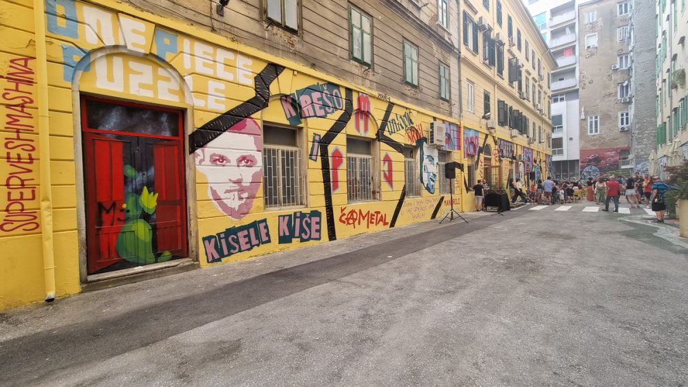 Predstavljanje murala u Kružnoj ulici