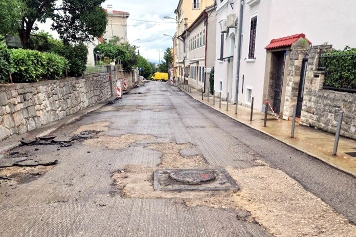 Radovi u Ulici Braće Branchetta
