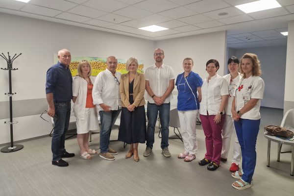 Predstavnici Grada Rijeke u Kliničkom zavodu za transfuzijsku medicinu KBC Rijeka