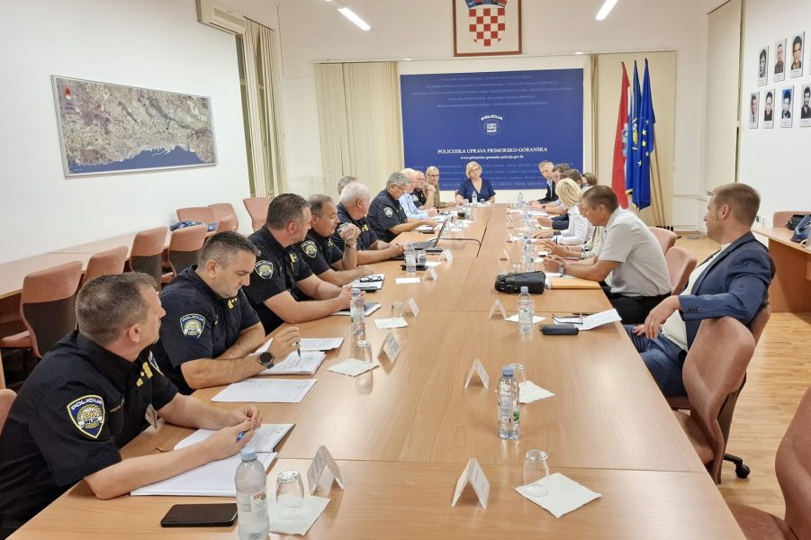 Sastanak načelnika Policijske uprave i gradonačelnice Grada Rijeke