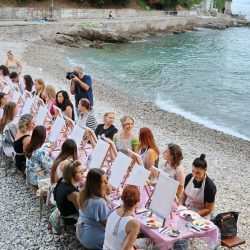 Srce za nju, radionica art&wine