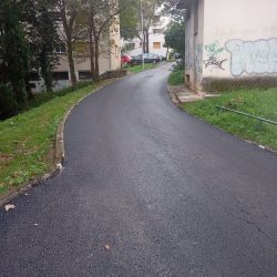 Obnova prometnice u Ulici Antuna Kosića Rika