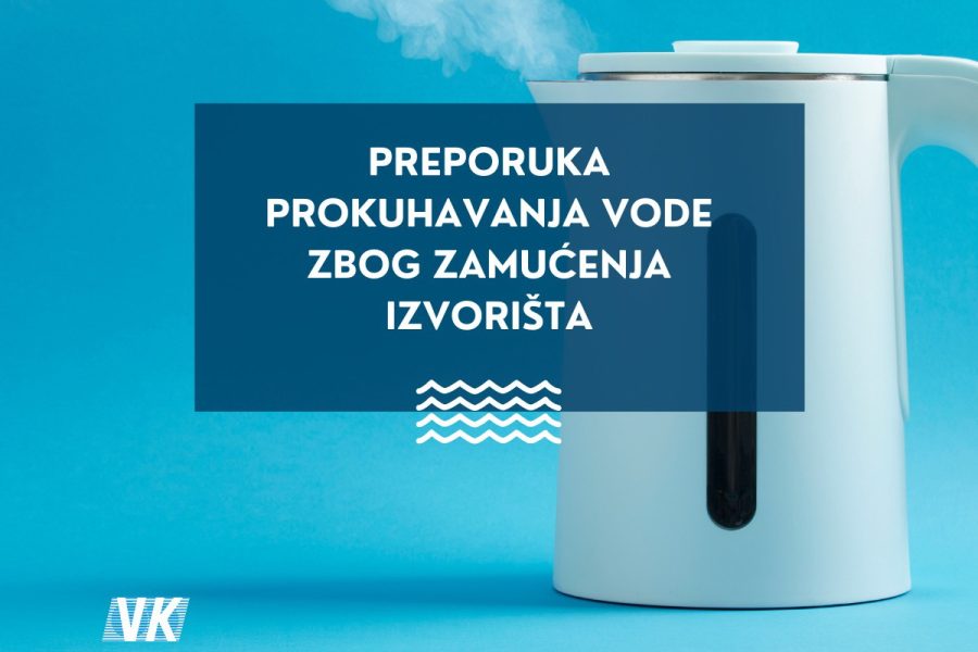 Preporuka prokuhavanja vode