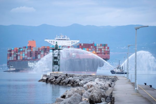 Rijeka Gateway dolazak broda