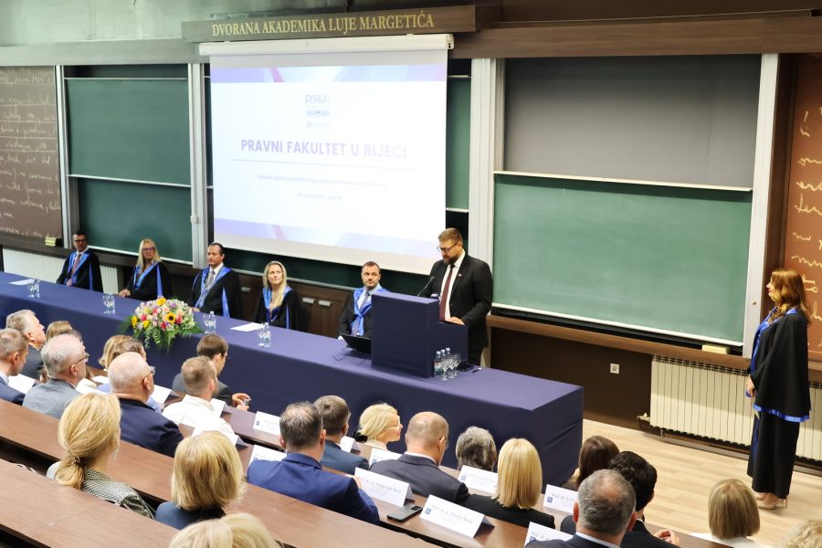 Svečana sjednica Pravnog fakulteta u Rijeci