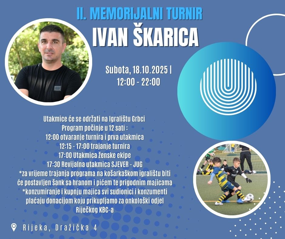 2. Memorijalni turnir Ivan Škarica - Grbci 18.10.2025.