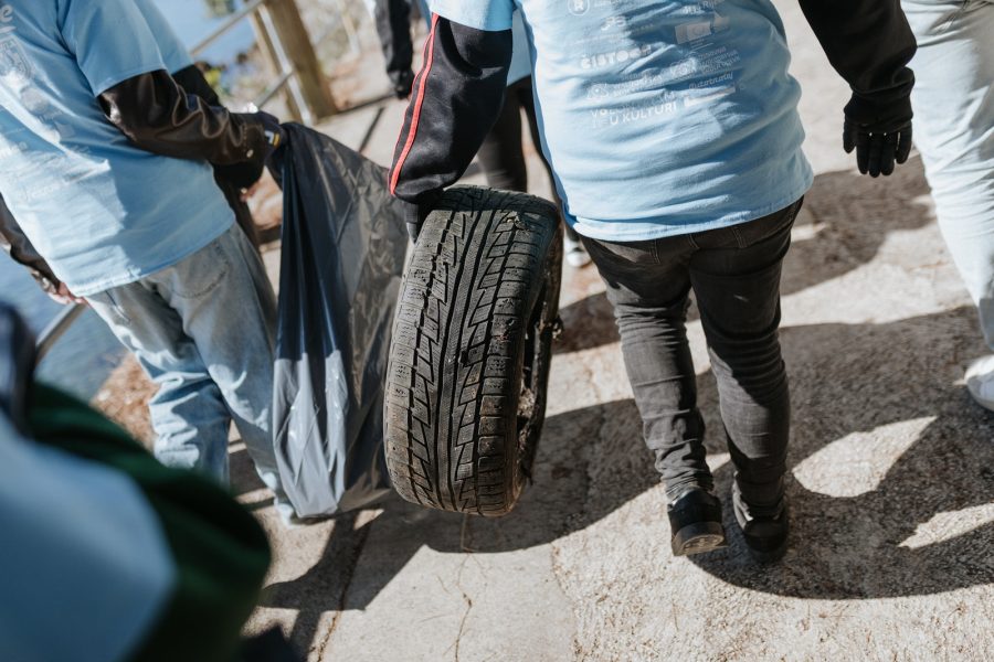 EUBeachCleanup 2025 učenici