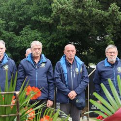 Polaganje vijenaca 128 brigada