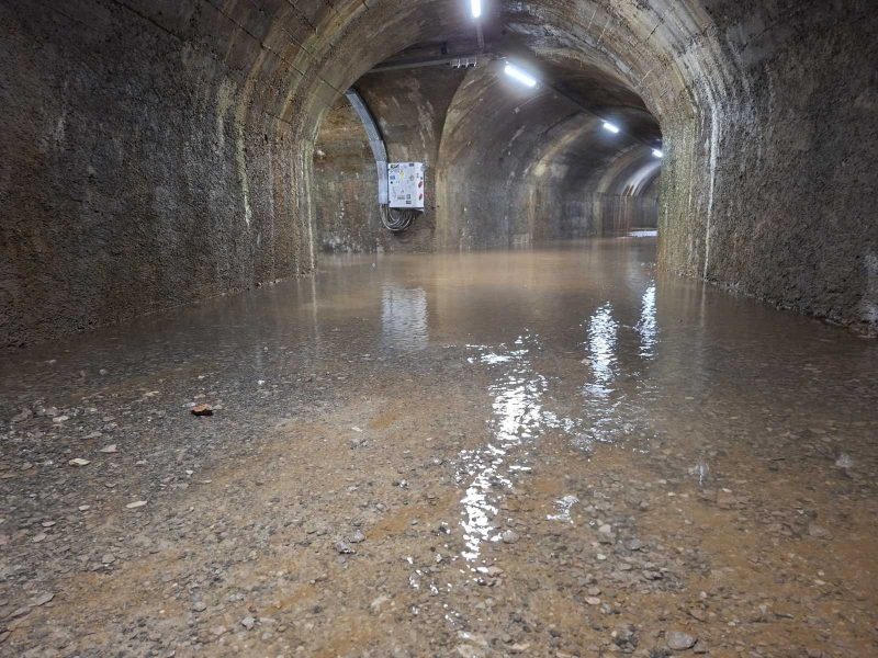 Poplavljeni dio Riječkog Tunela
