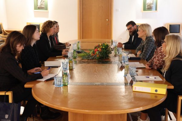 Radni sastanak s ministricom Obuljen Koržinek