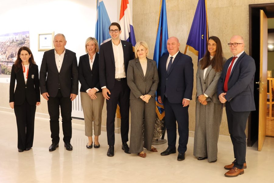 Prijem za delegaciju rumunjske županije Bistrita-Nasaud