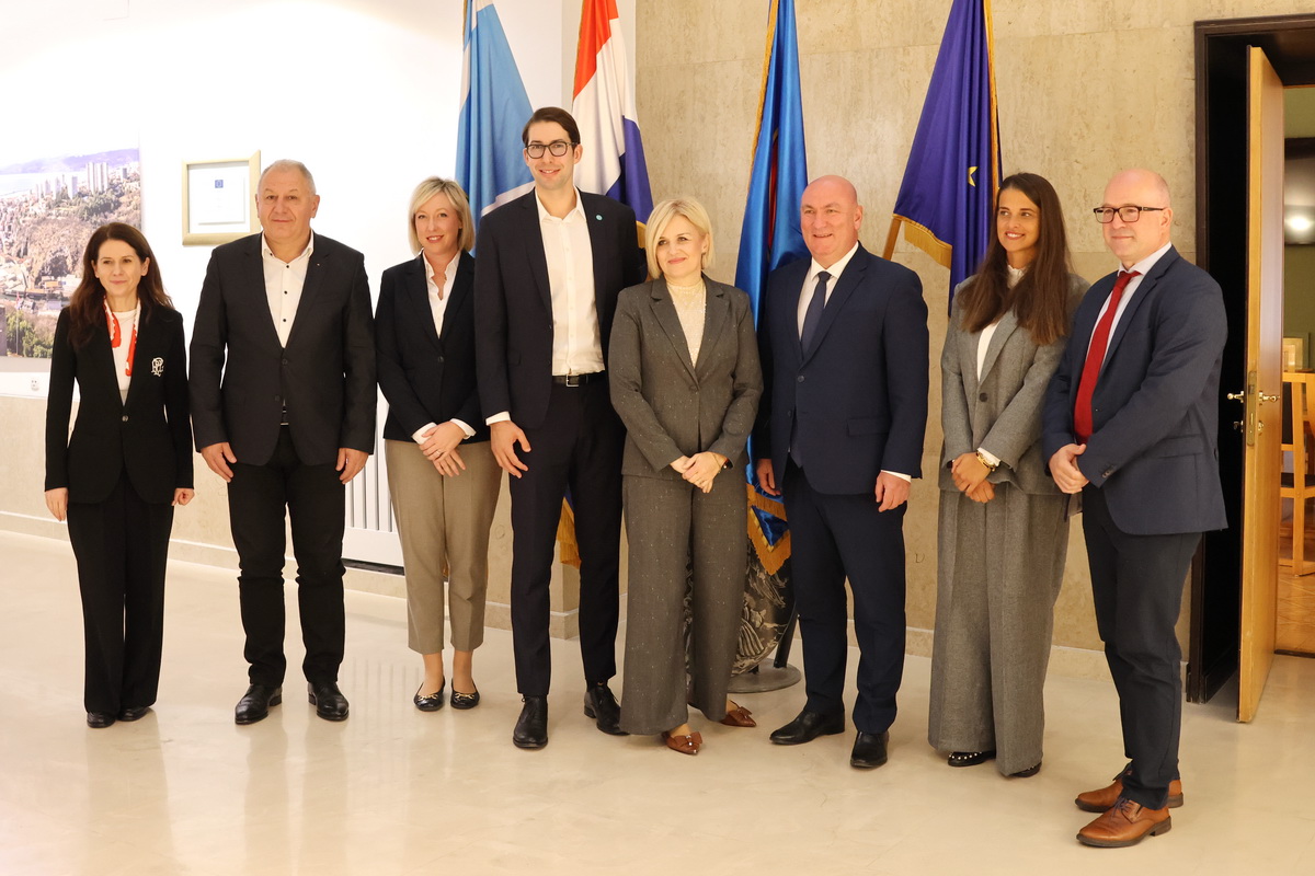 prijem za delegaciju rumunjske županije Bistrita-Nasaud