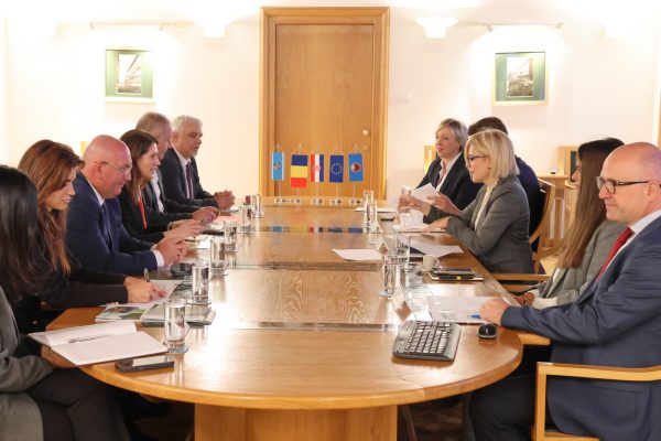 prijem za delegaciju rumunjske županije Bistrita-Nasaud 