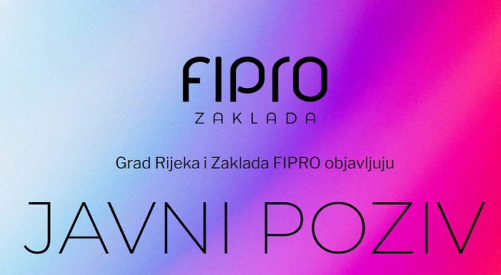 Javni poziv Zaklada Fipro
