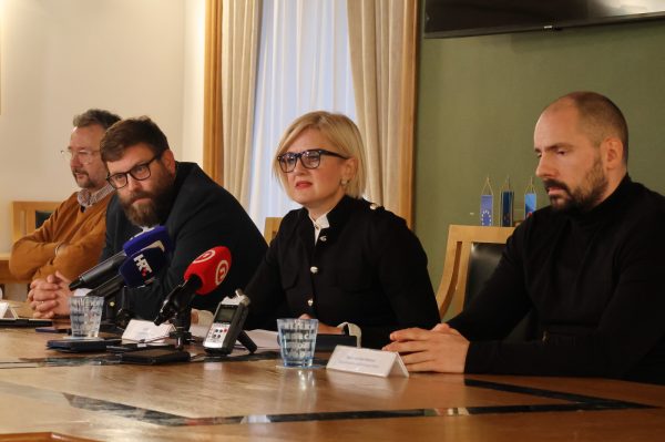 Konferencija za novinare Rincic sa suradnicima