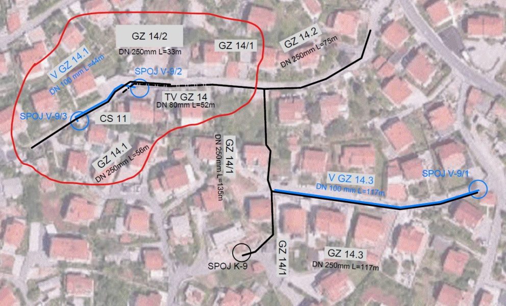 Lokacije radova Gornji Zamet