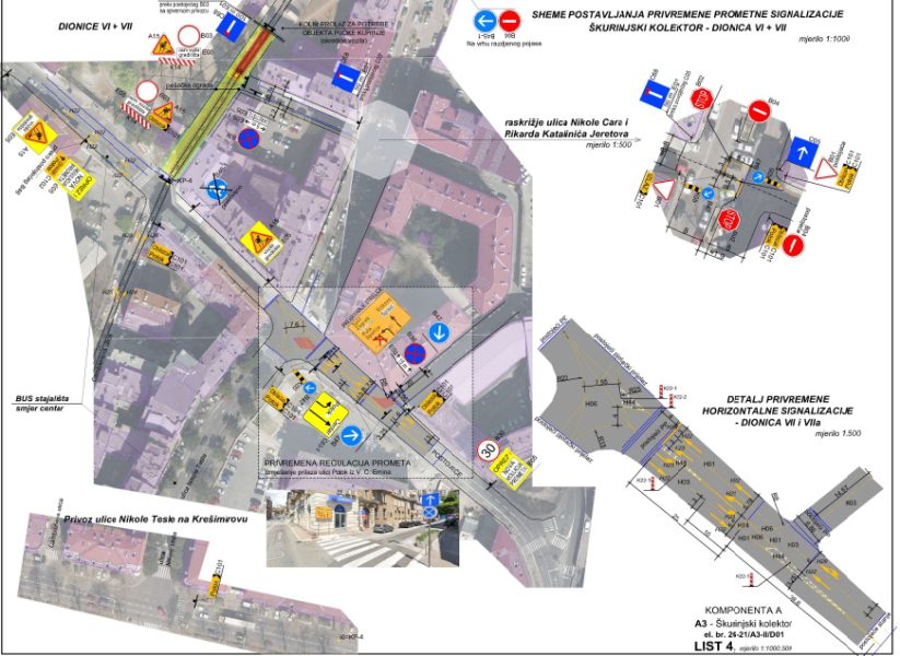 Lokacije radova Potok