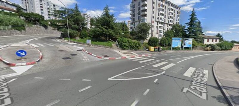 Obnova dijela kolnika na raskrižju Lozičine i Zametske ulice