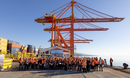 Adriatic Gate Container Terminal predstavio nove obalne dizalice