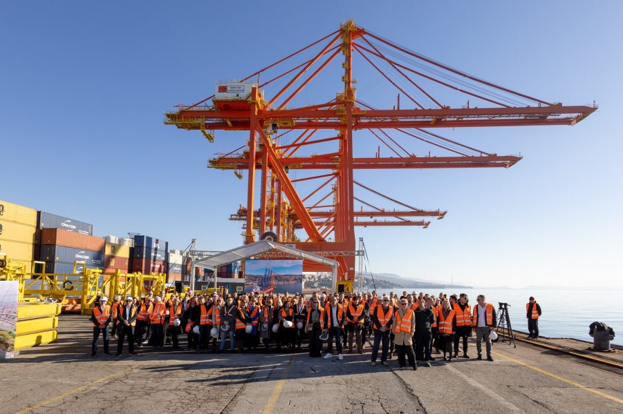 Adriatic Gate Container Terminal predstavio nove obalne dizalice