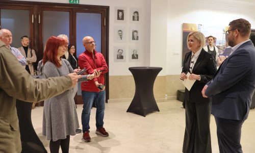 Blagdanski prijem za novinare