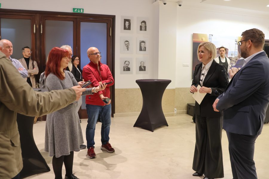 Blagdanski prijem za novinare