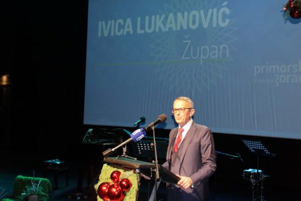 Blagdanski prijem županije, Lukanović