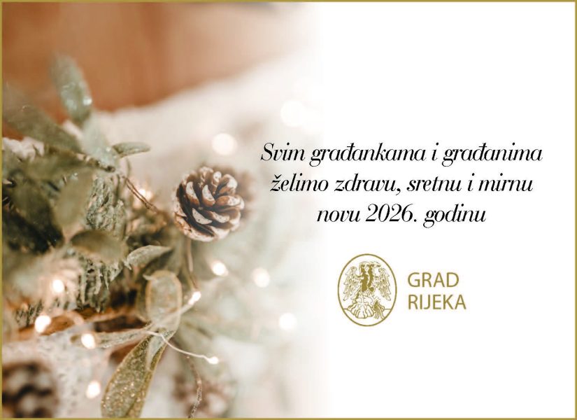 Čestitka Grada Rijeke za Novu godinu 2026.