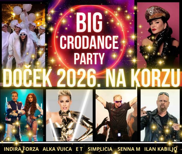 Doček Nove godine na Korzu