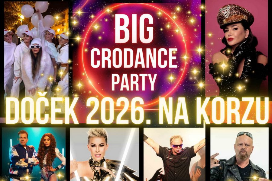 Docek Nove godine na Korzu plakat