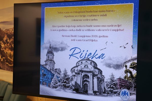 Prijem za dobitnike priznanja za najljepse izloge Rijeka Adventa 