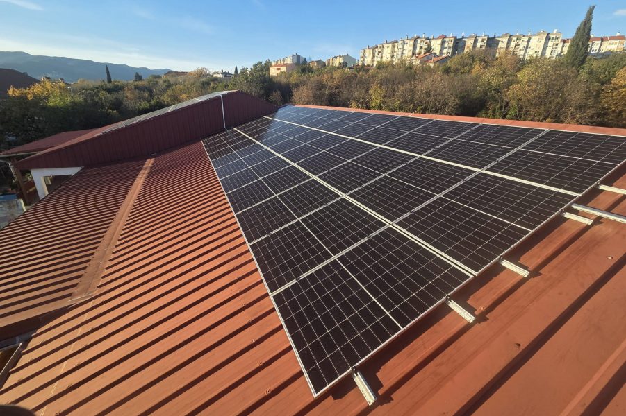 Solarna elektrana vrtić Zamet
