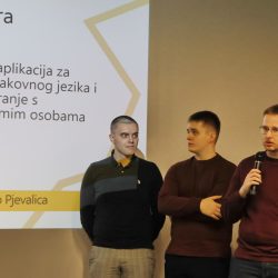Ulazak 17. generacije Startup inkubatora, tim Gestura