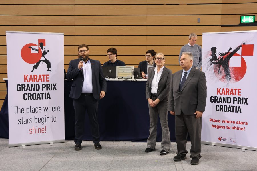 Otvaranje turnira Karate Grand Prix Croatia