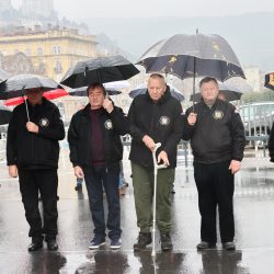 Polaganje vijenaca na Delti za spomendan međunarodnog priznanja