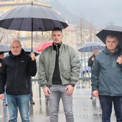 Polaganje vijenaca na Delti za spomendan međunarodnog priznanja