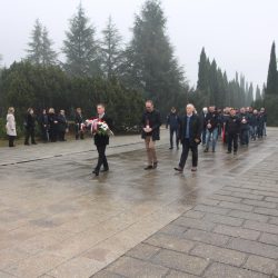 Polaganje vijenaca na Drenovi