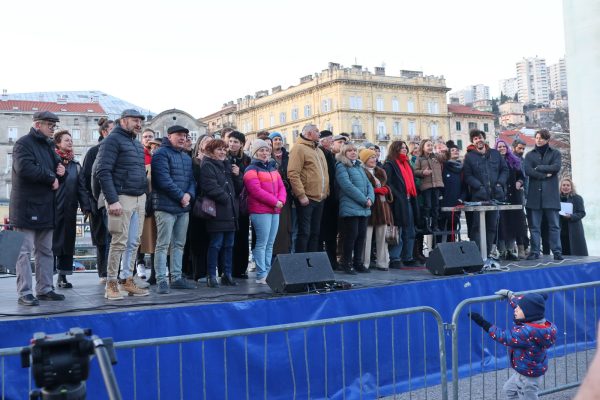Proslava europske filmske nagradu za film Fiume o morte 