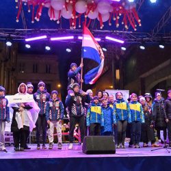 Defile nacija mladih skijaša