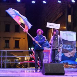 Defile nacija mladih skijaša
