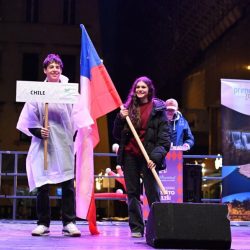 Defile nacija mladih skijaša