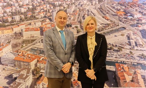 Inauguracijski susret gradonačelnice Rinčić i rektora Hausera