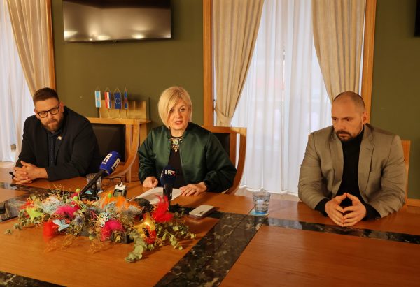 Konferencija za medije Rinčić, Vivoda i Milaković