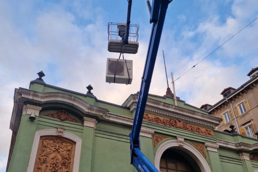 Središnja riječka tržnica mesni paviljon