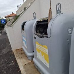 Vandaliziranje spremnika za otpad 1