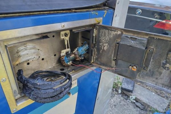 Vandaliziranje spremnika za otpad 1
