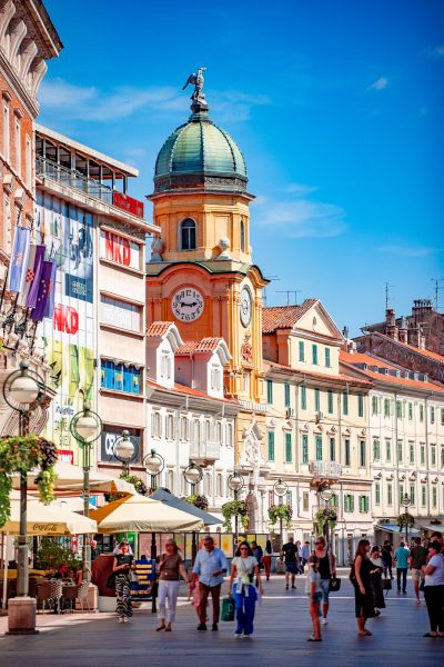 Korzo i Gradska ura foto TZ