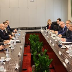 Plenković u Rijeci s Rinčić i Lukanovićem