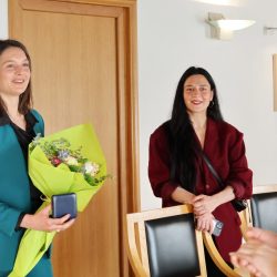 Prijem za Laru Vukotić i Emmu Haci