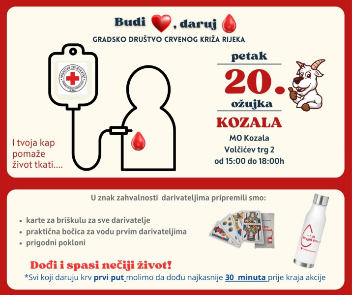Prva akcija darivanja krvi_MO Kozala